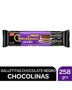 Galletitas Chocolinas Chocolate Negro 258gr