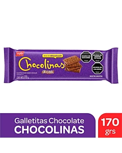 Galletitas Chocolinas De Chocolate Original 170 G