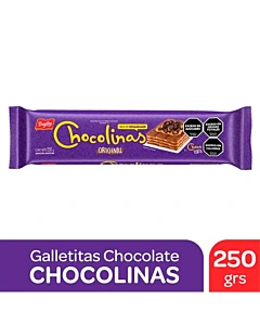 Galletitas Chocolinas De Chocolate Original 250 G