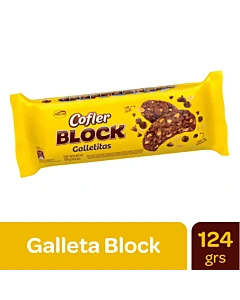Galletita Cofler Block 124g
