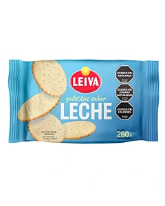 Galletitas Leiva Con Leche  260 G