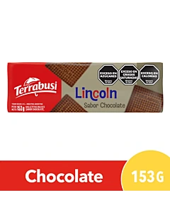 Galletitas Dulces Lincoln Chocolate 153 G