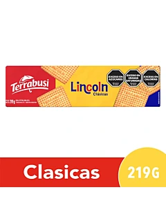 Galletitas Dulces Lincoln Clásicas 219 G