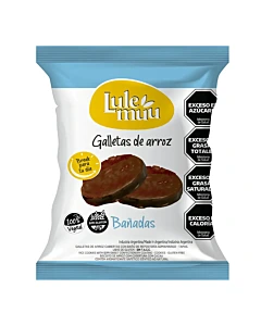 Galletas De Arroz Lulemuu Bañadas 22 G