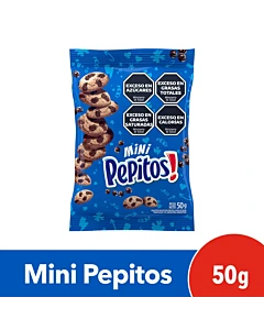Galletitas Mini Pepitos Con Chips De Chocolate 50 G