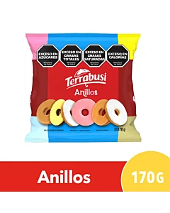 Galletitas Dulces Terrabusi Anillitos 170 G