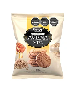 Galletitas Dulces Tostex Con Avena Y Miel 270 G