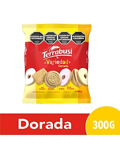 Galletitas Dulces Terrabusi Variedad Mix Vainilla 300 G