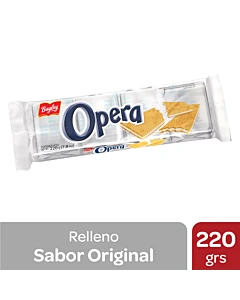 Galletitas Oblea Rellena Opera 220 Gr