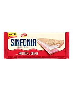 Oblea Sinfonia De Frutilla 100 Gr