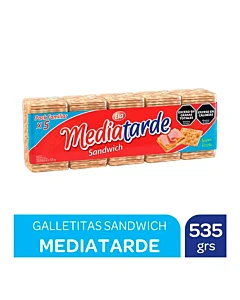 Galletitas Media Tarde 535 G 5 U