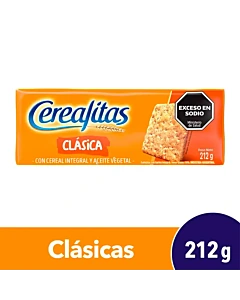Galletitas Cerealitas Clásicas 212gr