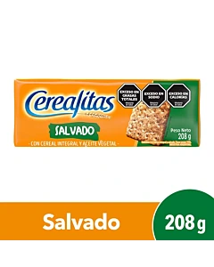 Galletitas Cerealitas De Salvado 208 G