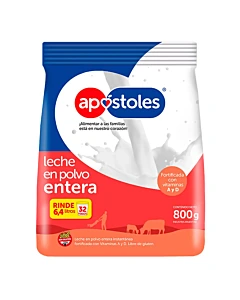 Leche En Polvo Apostoles Entera 800 G