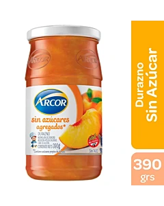 Mermelada Arcor Durazno Sin Azúcar 390 Gr
