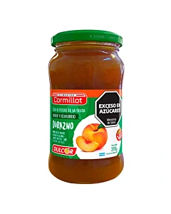 Mermelada Cormillot Durazno Light 390 Gr
