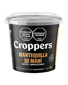 Mantequilla De Maní Croppers 305 G