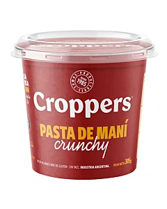 Pasta De Maní Croppers Crunchy 305 G