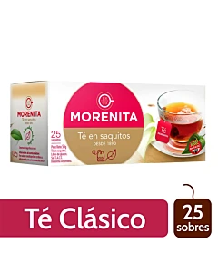 Te Común La Morenita 25 Saquitos