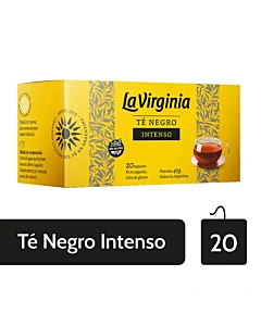 Té Negro La Virginia Intenso 20 Saquitos