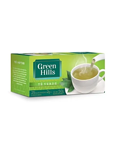 Té verde Green hills momentos 25saq X 2g