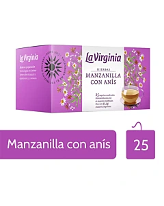 Te Hrb Manzanilla Anis La Virginia 25 Saq