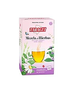 Té Taragui Mezcla De Hierbas 20u