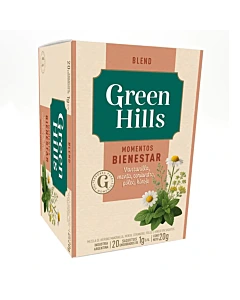 Té Green Hills Momentos Bienestar 20 Saquitos