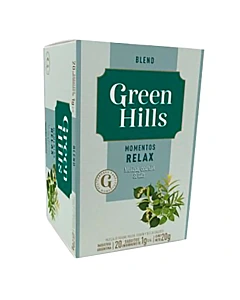 Té Green Hills Momentos Relax 20 Saquitos