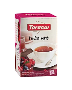 Te Frutas Rojas Taragui 20 Sq