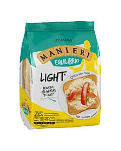Tostadas De Mesa Manieri Light 200 G
