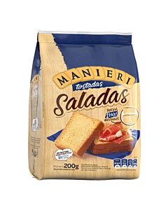 Tostadas De Mesa Manieri Saladas 200 G