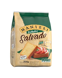 Tostadas De Mesa Manieri Salvado 200 G