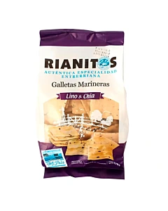Galleta Marinera Rianitos Lino Y Chia Rianitos 170gr