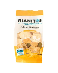 Galletas Marinera Rianitos Oliva Y Parmes 170gr