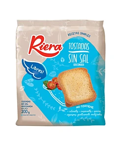 Tostadas Sin Sal Riera 200gr