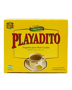 Mate Cocido Playadito En Saquitos X 50 Un