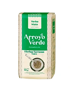 Yerba Mate Arroyo Verde Hierbas Serranas 500 G