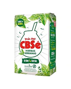 Yerba Mate Cbse Hierbas Serranas 1kg