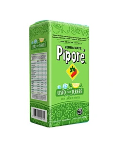 Yerba Mate Limón Y Mentol Pipore 500gr