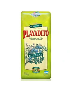 Yerba Mate Compuesta Playadito Hierbas Con Palo 500 Gr