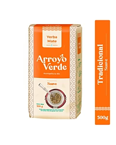 Yerba Mate Arroyo Verde Tradicional Suave 500g