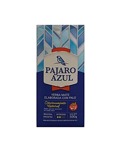 Yerba Pájaro Azul Con Palo 500g