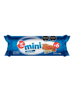 Mini Alfajor Fantoche Con Baño De Merengue 6 U 150 G