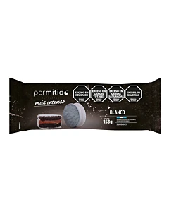 Alfajor Permitido Blanco Más Intenso 5u 153g