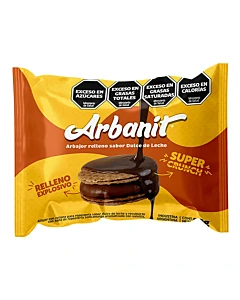 Alfajor Arbanit Relleno Con Dulce De Leche 50 G
