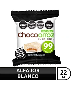 Alfajor De Arroz Chocoarroz Blanco 22 G