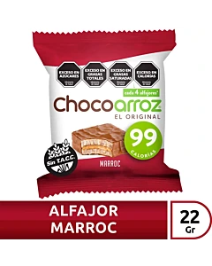 Alfajor De Arroz Chocoarroz Marroc 22gr