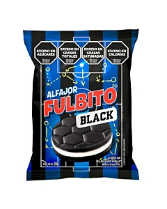 Alfajor Fulbito Black 30 G