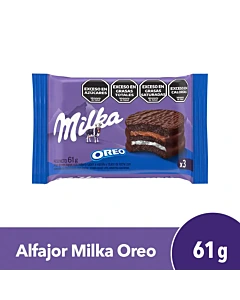 Alfajor Milka Oreo Triple 61 G